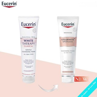 🔥CHÍNH HÃNG🔥 Sữa Rửa Mặt Làm Trắng MờThâm Nám Eucerin Ultra White+ Spotless Cleansing Foam 150ML