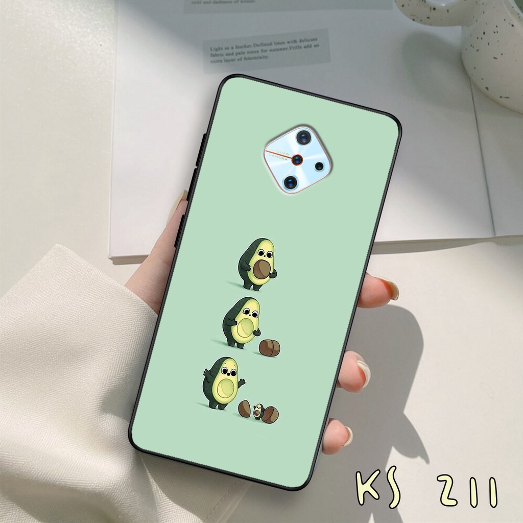 Ốp lưng Vivo S1 - Vivo S1 Pro - Ốp in hình trái bơ siêu dễ thương