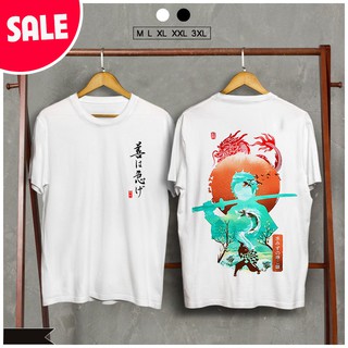 🔥HOT🔥 Áo thun unisex Kimetsu No Yaiba⚡️SIÊU HOT⚡Áo thun in hình Demon Slayer siêu nét