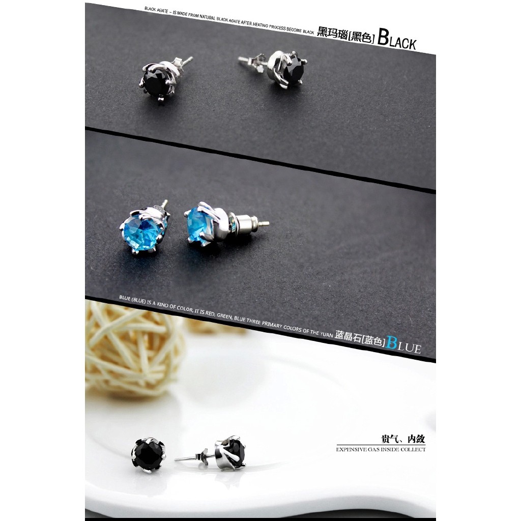 Khuyên tai hình móng vuốt rồng kiểu dáng thời trang cá tính