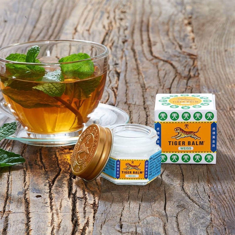 [Singapore] Dầu cù là con cọp Tiger Balm( Đỏ-Trắng) Giảm Đau đầu, thấp khớp, ngạt mũi-30g