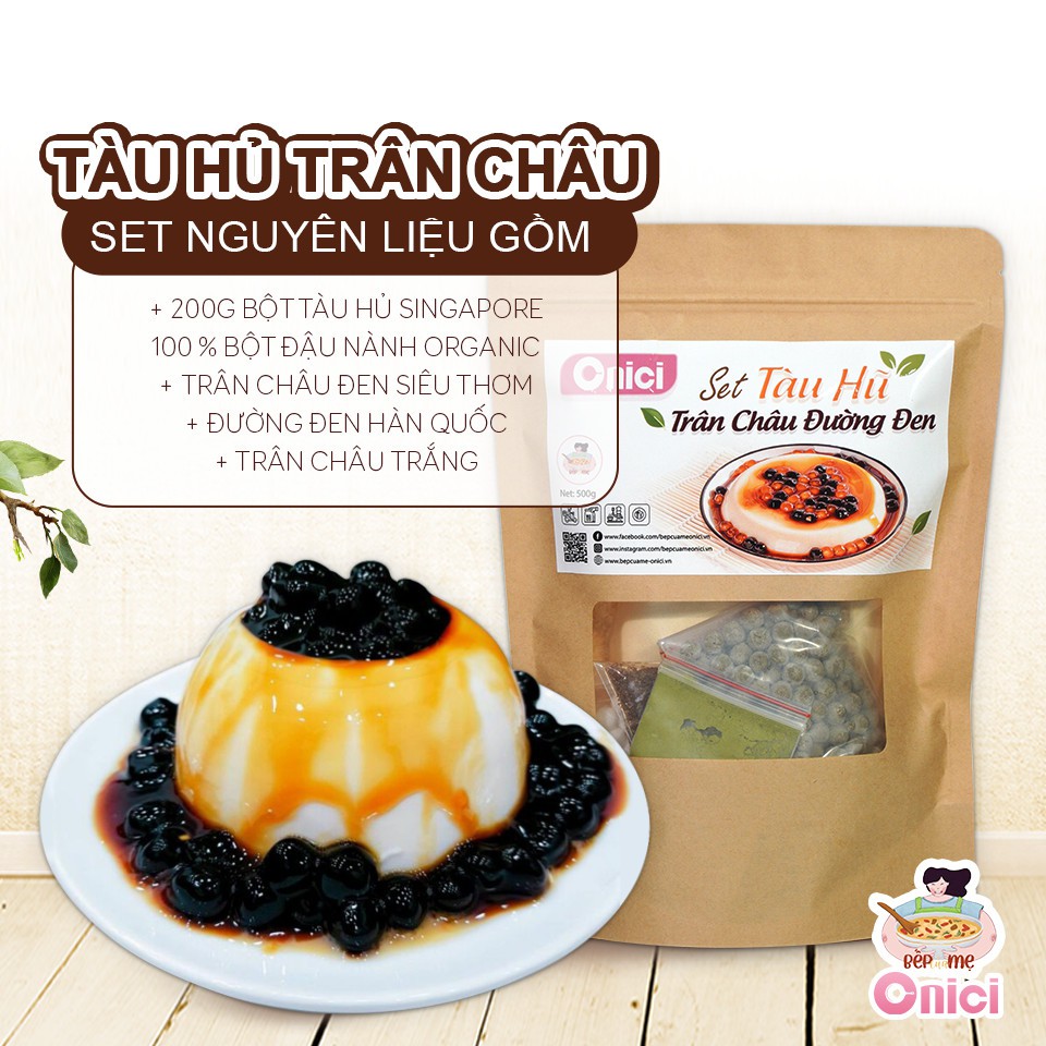 Set Tàu Hủ Trân Châu Đường Đen (SET 10 CHÉN)