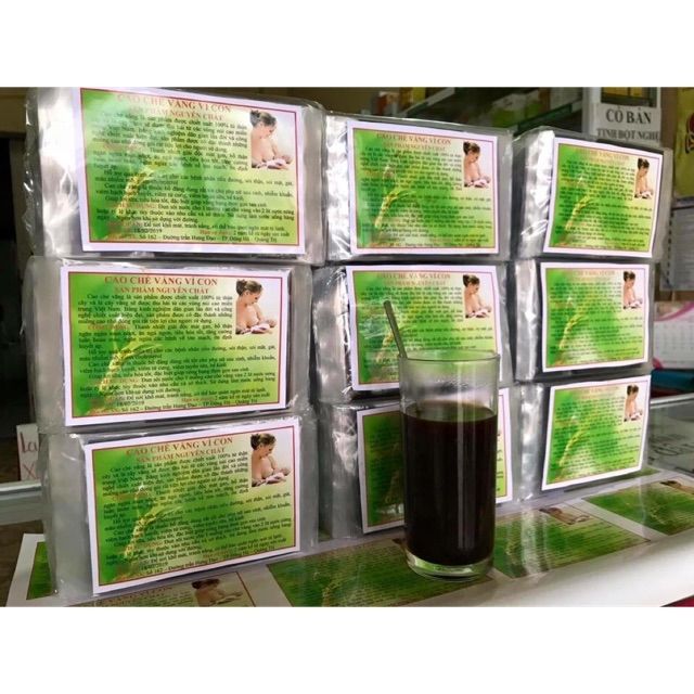 Cao chè vằng chuẩn Quảng Trị lợi sữa giảm cân
