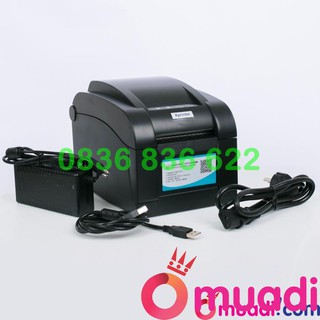 Máy in tem, in mã vạch xprinter 350bm - kết nối usb + lan