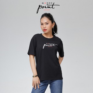 Áo T-Shirt nữ Monde Point MPWA06102100 màu đen
