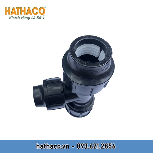 Tê Thu 50 HATHACO Thu Về Ống 25 - 32 - 40 Dùng Cho Ống HDPE Chính Hãng Sản Tại VN