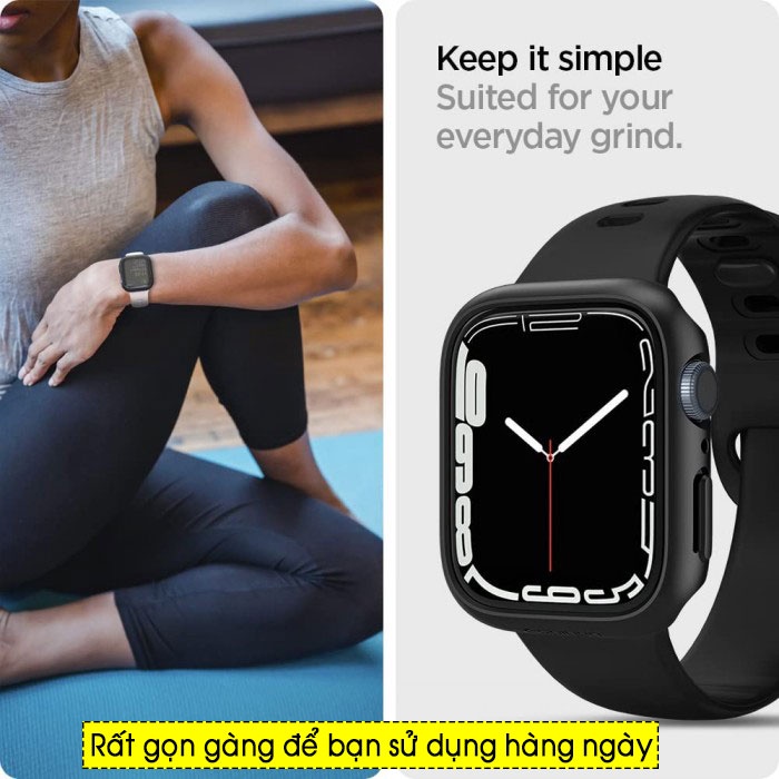 Ốp Apple Watch Series 7/8 - 45mm Spigen Thin Fit