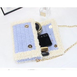 [CÓ ẢNH THẬT] [NHẮN TIN TRƯỚC CHO SHOP] TÚI HANDMADE TỰ ĐAN DỄ THƯƠNG ❤