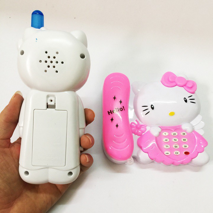 Bộ Đồ Chơi Đàn Hello Kitty Gồm 3 Chiếc Khác Biệt, Màu Hồng Đặc Trưng, Phát Nhạc Vui Nhộn