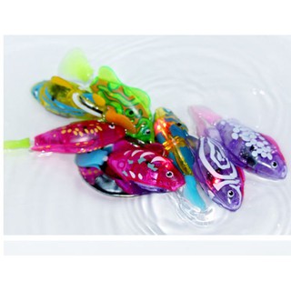 Cá cảnh chạy pin có đèn led Robo Fish