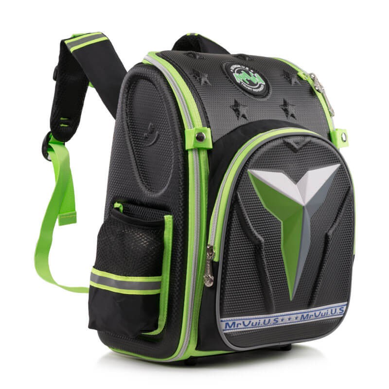 Balo học sinh tiểu học chống gù lưng Mr Vui cho bé trai 850