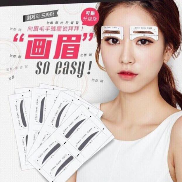 Combo 5 Miếng dán vẽ chân mày