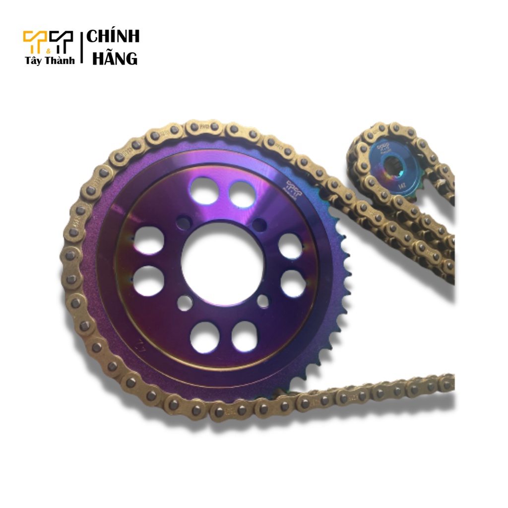 Nhông sên dĩa Sport (Xì Po) 42T. Hàng Thái chính hãng. Bảo hành 6 tháng. T&T-Tây Thành chuyên nhông xích xe máy.
