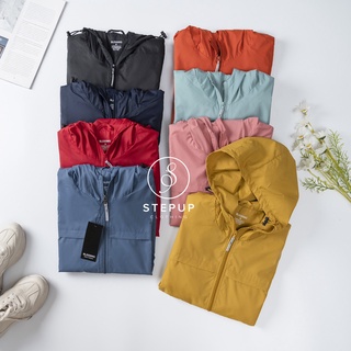 Áo gió nữ lót lưới Blessing cao cấp mới 2026