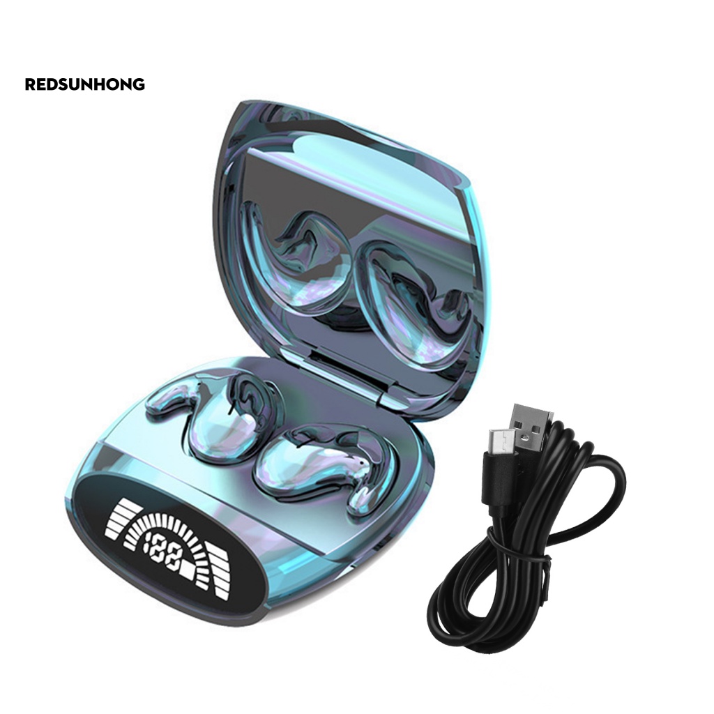 Tai Nghe Nhét Tai RSH.z Kết Nối Bluetooth 5.2 Có Đèn RGB Giảm Tiếng Ồn Dùng Khi Chạy Bộ