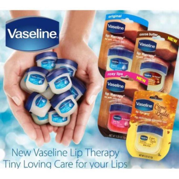 [ Hàng Auth] Son Dưỡng Môi Vaseline Lip Therapy 7g - FREESHIP TOÀN QUỐC