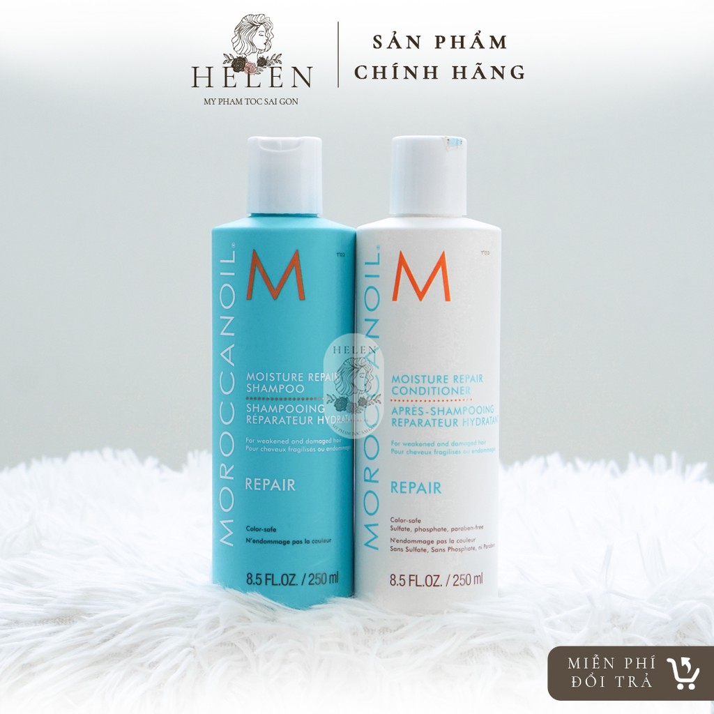 Dầu Gội Phục Hồi Hư Tổn Moroccanoil REPAIR | Dưỡng Ẩm, Phục Hồi Tóc, Chăm Sóc Tóc Chính Hãng