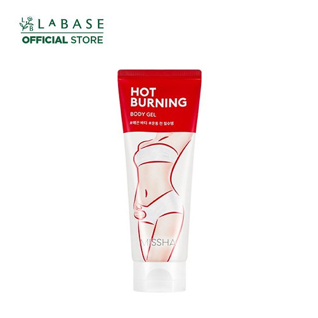 Gel massage tan mỡ Missha Hot Burning Perfect Body Gel 200ml [Hàng nhập khẩu chính hãng]