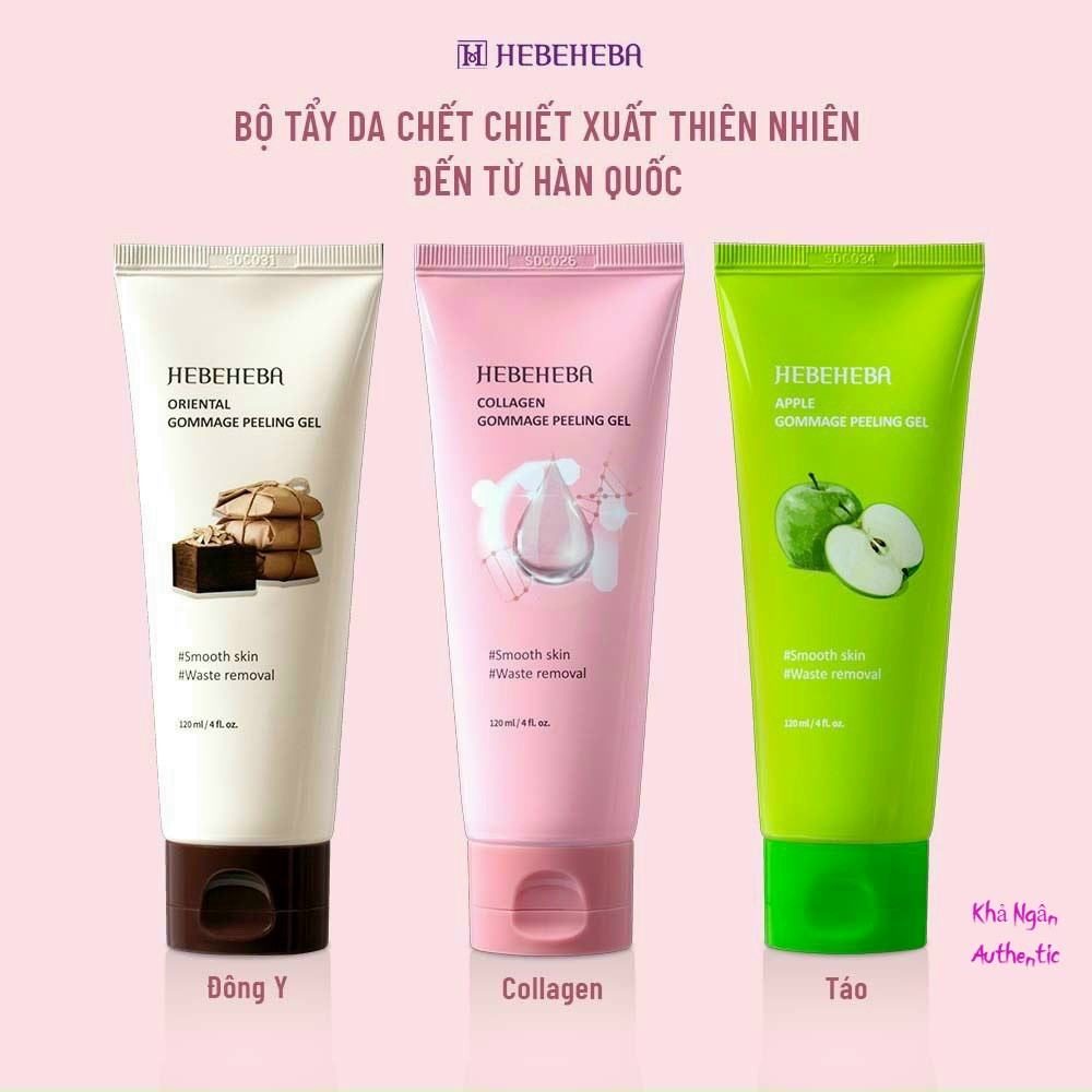 Tẩy Da Chết Chiết Xuất Từ Thiên Nhiên Hebeheba Peeling Gel