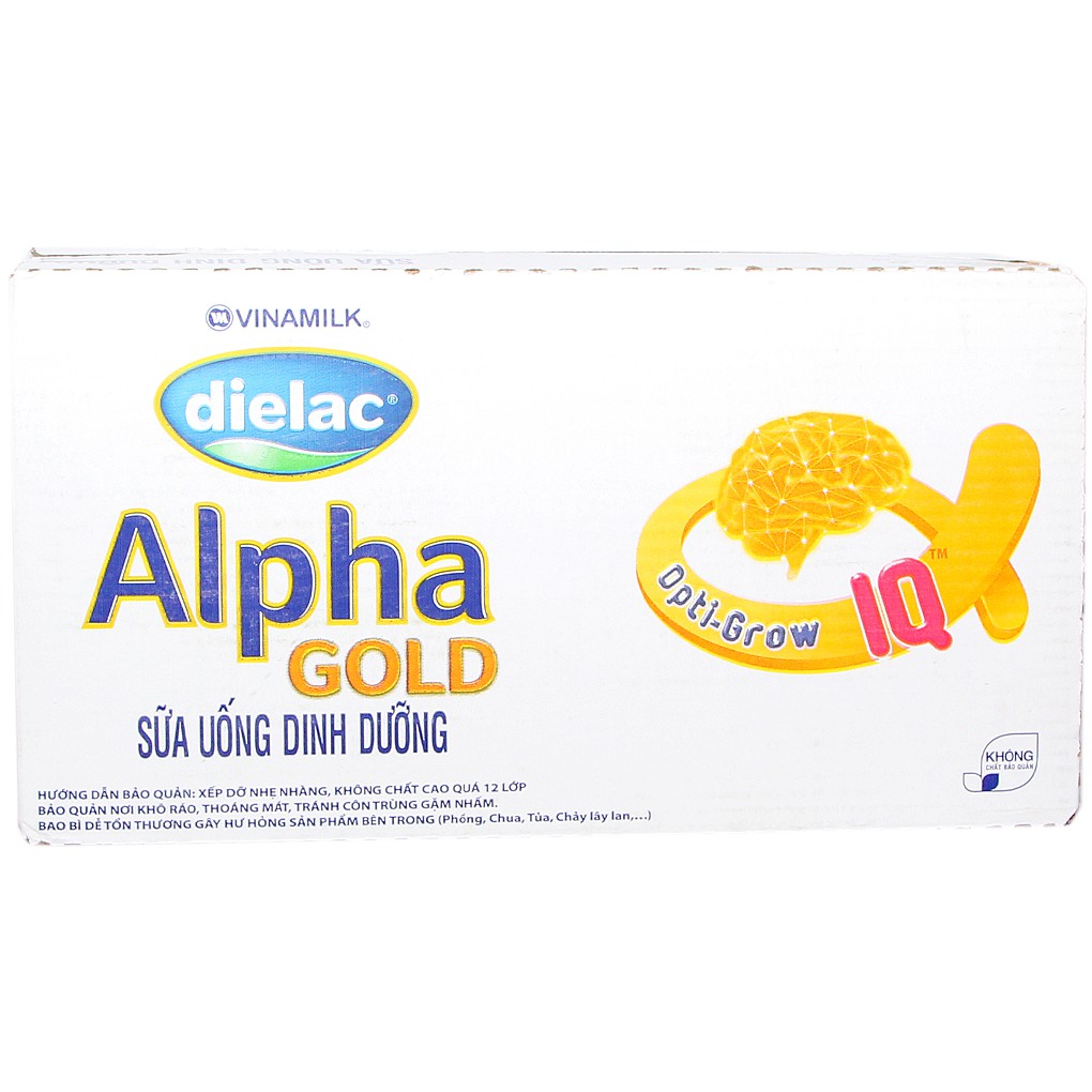 Thùng Sữa Dielac Alpha Gold 110ml