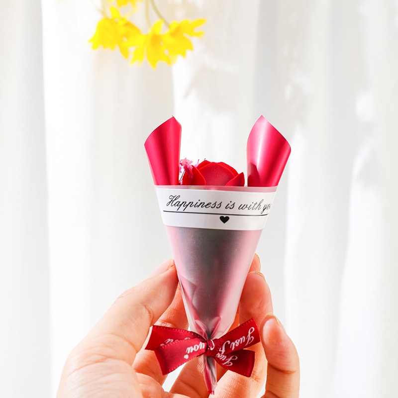 Đồ trang trí bánh sinh nhật bánh kem  Bó hoa mini trang trí bánh