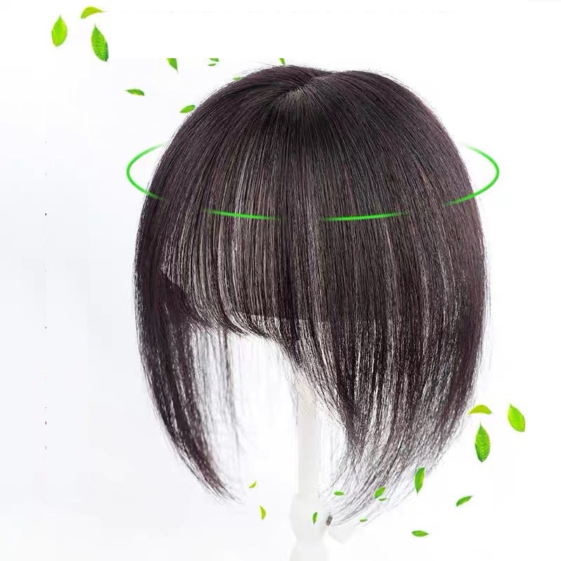 Tóc giả mái phủ hói có mái có rãnh da đầu