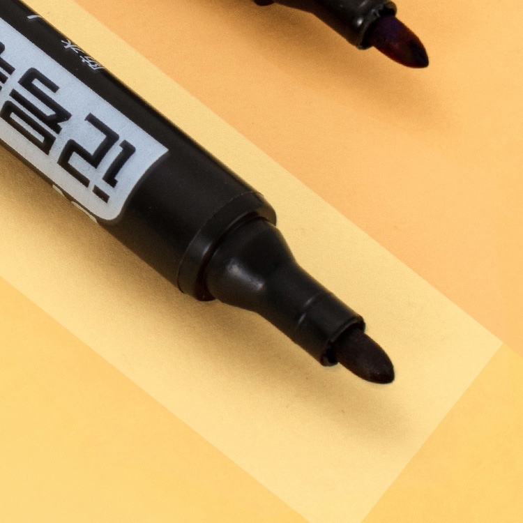 Bút dạ nước SOSAMA bút lông dầu đánh dấu không trôi mực 3 màu xanh, đỏ, đen SP-001346