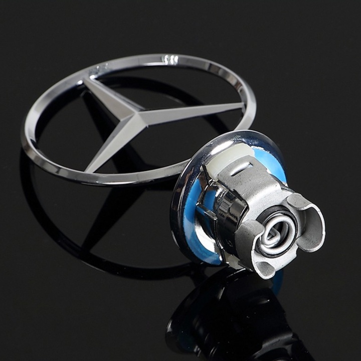 Logo nắp capo đầu xe ô tô Mercedes