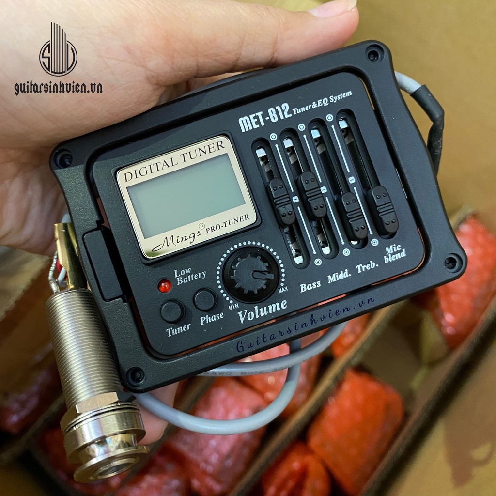 EQ Guitar MET B12 CHÍNH HÃNG Mings - EQ đàn acoustic, classic