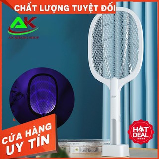 ✅HÀNG HOT✅Vợt muỗi thông minh kiêm đèn bắt muỗi tự động