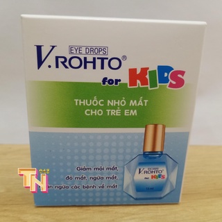 Nhỏ mắt v.rohto for kid nhỏ mắt an toàn và dịu nhẹ cho trẻ em lọ 13ml