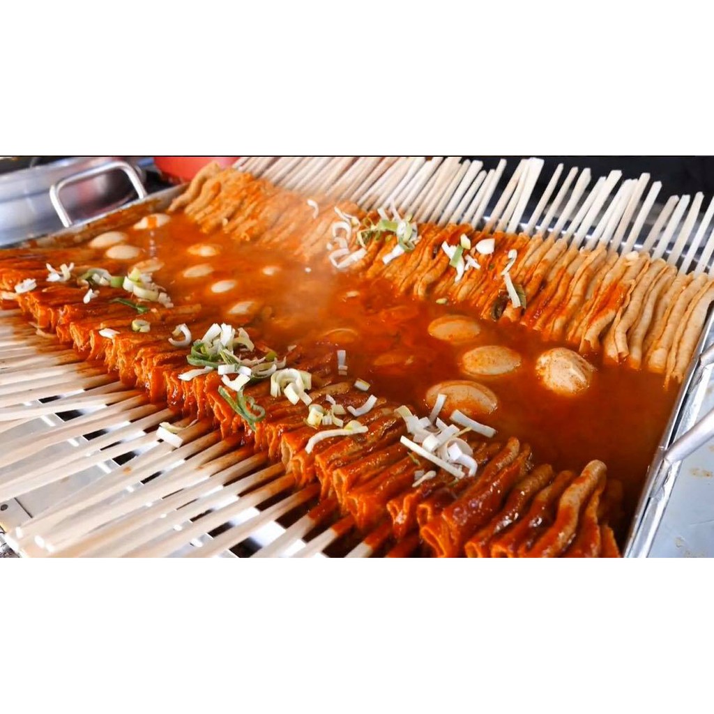 Chả cá Hàn Quốc Loại Ngon 450g và K-OMUK 500g