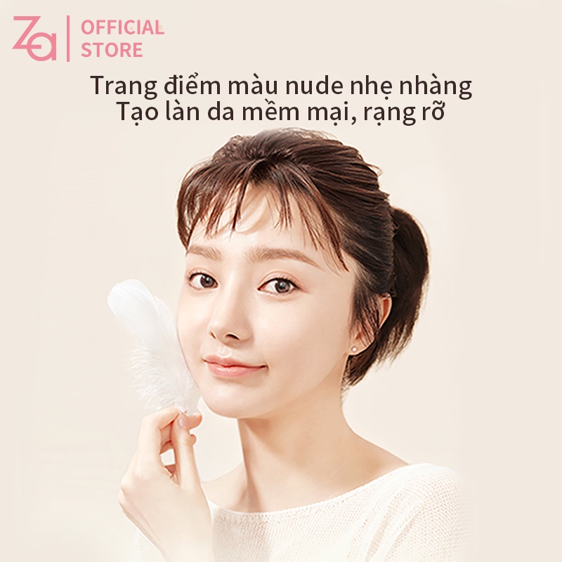 Kem nền dạng lỏng ZA No.02 chống nắng SPF15 PA++ dưỡng ẩm kiềm dầu che phủ lỗ chân lông 25ml