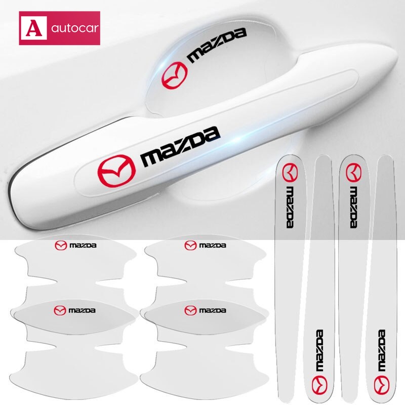 Miếng Dán Trong Suốt Bảo Vệ Chống Trầy Cho Tay Nắm Cửa Xe Hơi Mazda 2 3 5 6 Mazda CX 5 CX30 RX8