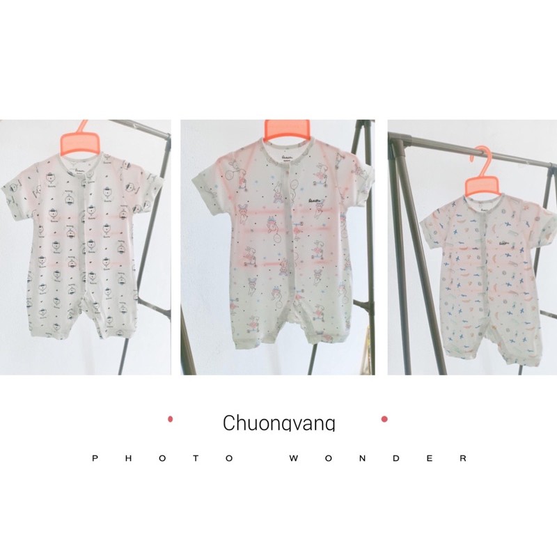Bộ body cộc Avaler sợi tre cho bé( shop Chuongvang)