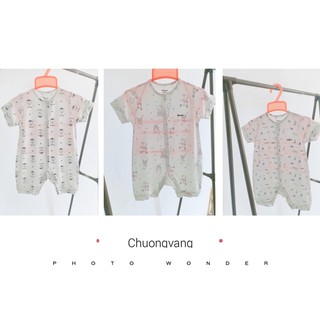 Bộ body cộc Avaler sợi tre cho bé( shop Chuongvang)