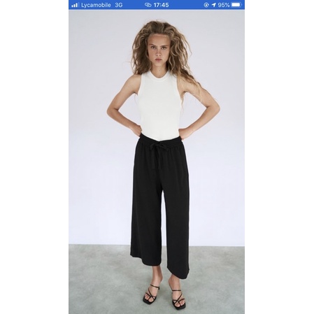 Quần culottes Zara auth giá vợt sale