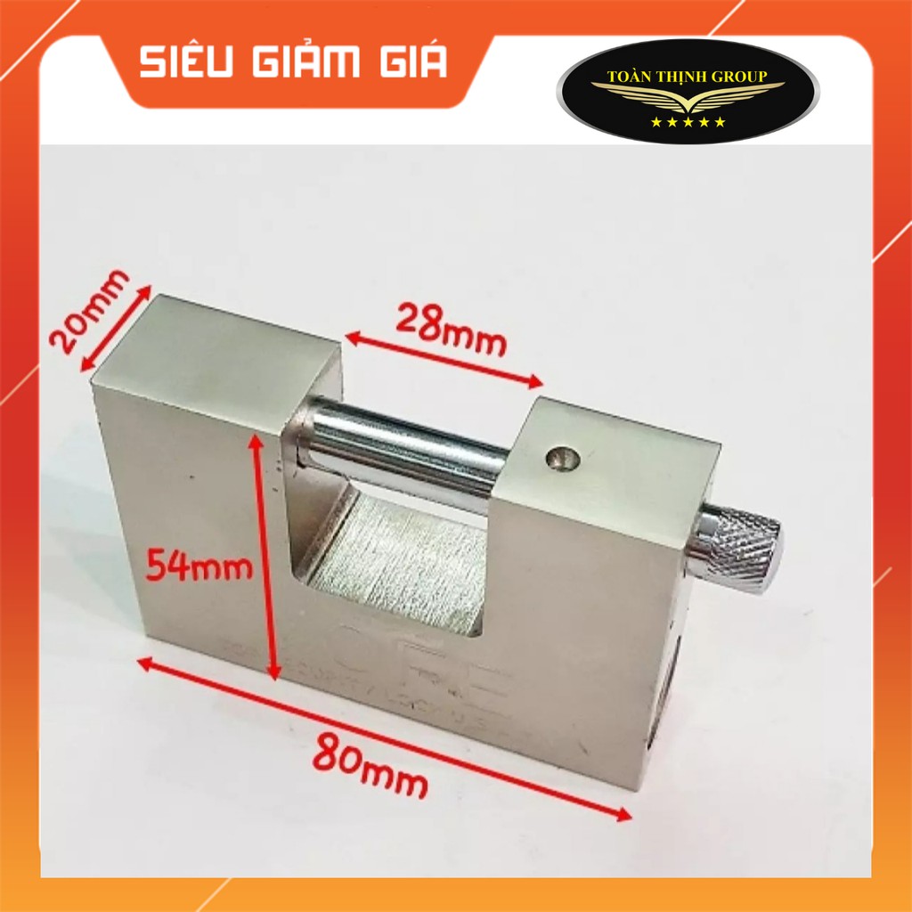 [Sale Sập Sàn] Ổ Khóa Chống Cắt Cầu Ngang YQFI Công Nghệ ITALY - Nhiều Kích Cỡ 80mm Và 90mm - Hợp Kim Siêu Bền Và Chắc