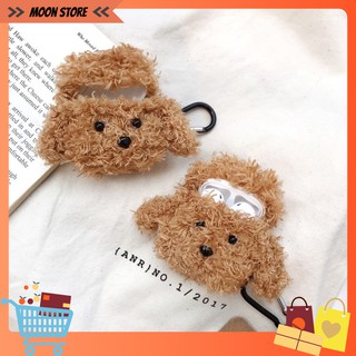 Case Airpods Cún Bông Cute Cao Cấp - Vỏ Bao i9 i11 i12 i18...