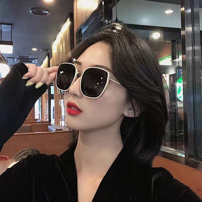 Mới Kính Mát Gọng Vuông Phong Cách Hàn Quốc Cho Nữ