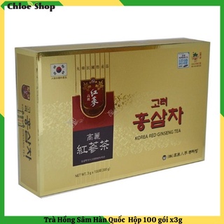 Trà hồng sâm hàn quốc