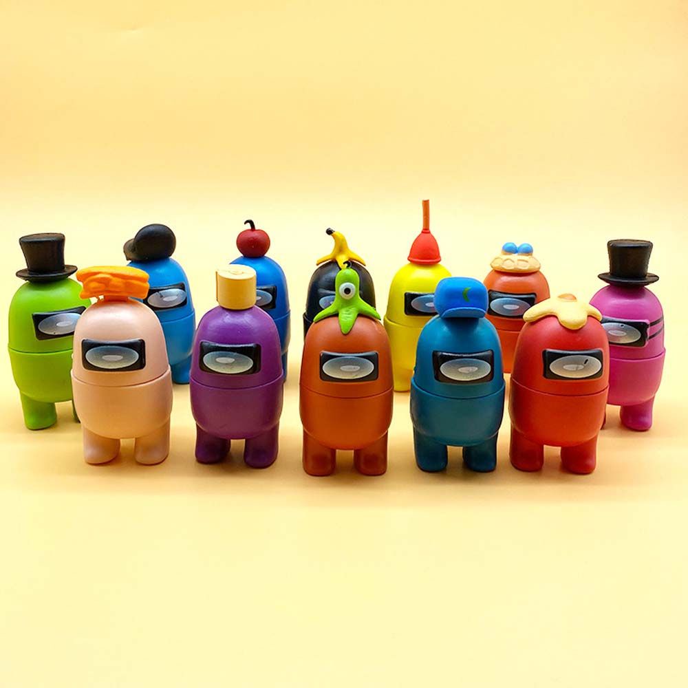 12/7 Mô hình đồ chơi nhân vật Among Us trong game cho trẻ em