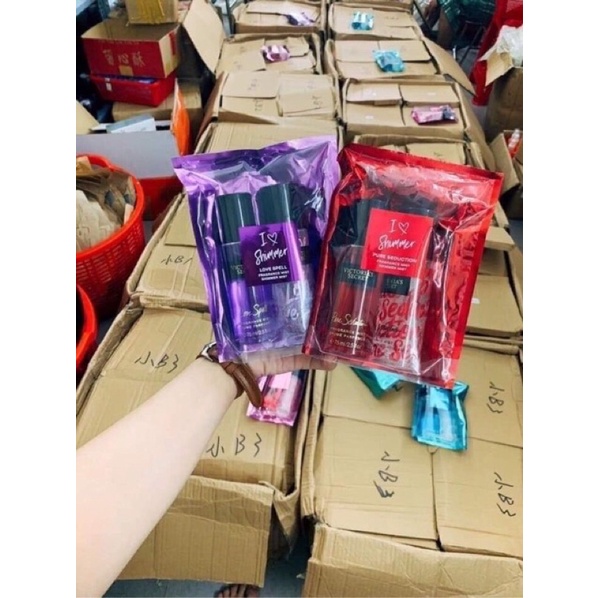 Sét 2 chai BODDYMIST VICTORIA’S SECRET 🌈 | Thế Giới Skin Care