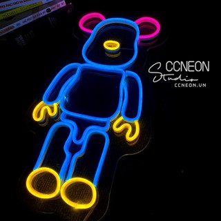 Đèn Trang Trí Led Neon Sign Bearbrick