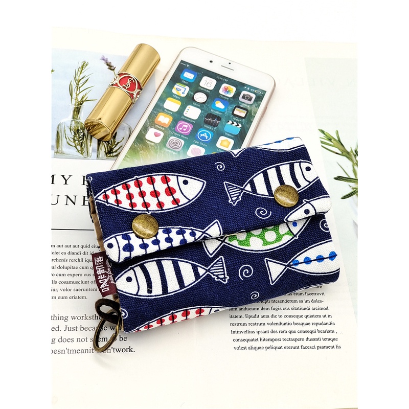 Ví Canvas Mini Đựng Tiền Xu Đa Năng Phong Cách Mới 2023 Dễ Thương Cho Nam Và Nữ