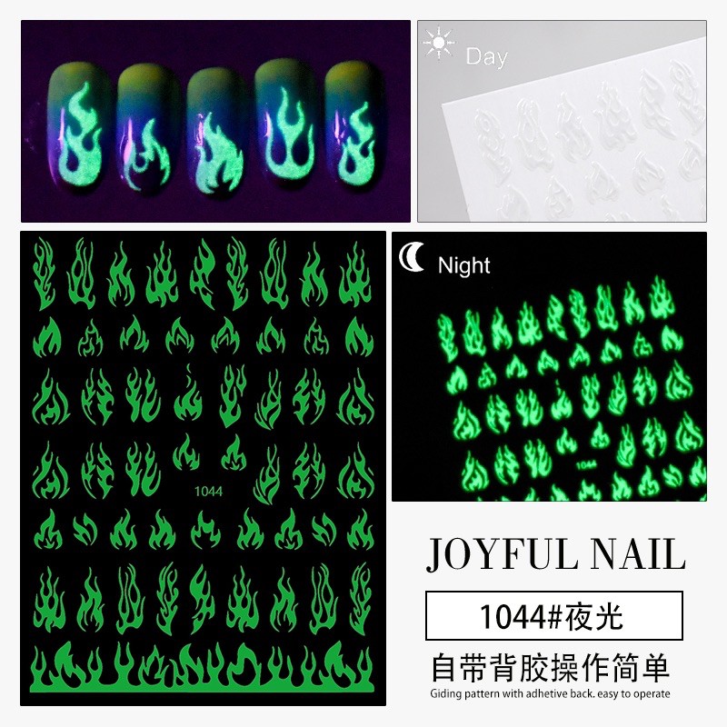 sticker dạ quảng dán móng tay nail