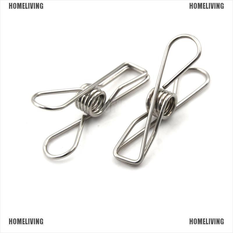 Set 20 Kẹp Phơi Quần Áo Bằng Thép Không Gỉ