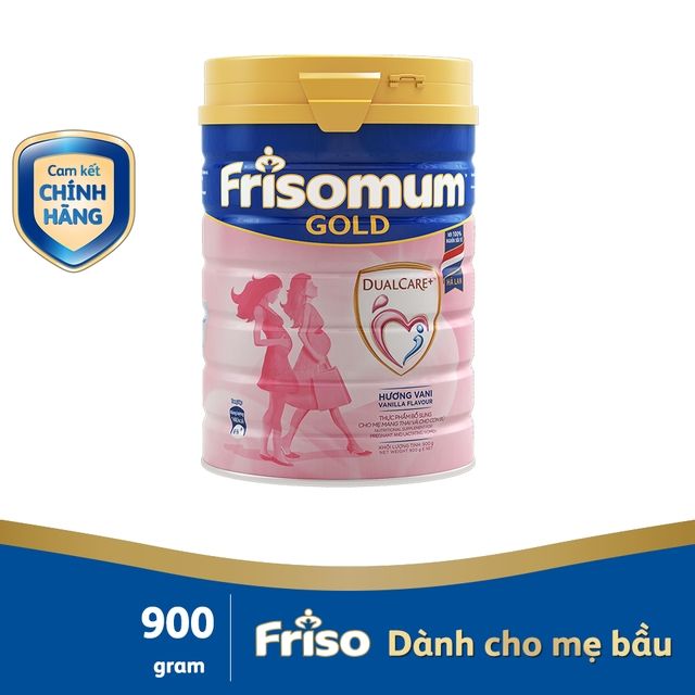 Sữa Bột Frisomum hương cam,vani 900g date mới