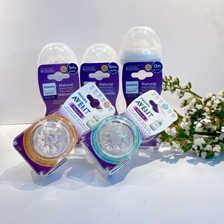 Núm ty Bình sữa Avent cổ rộng