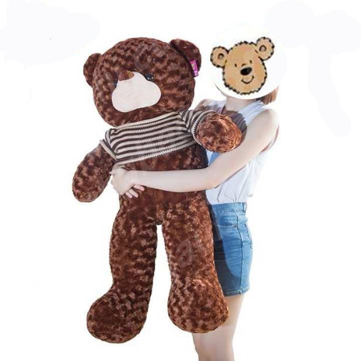 FREESHIP ĐƠN 99K_Gấu Bông TEDDY Khổ Vải 1,1M Cao 90cm Nâu